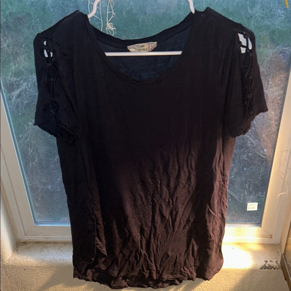 Women's Navy Blue Top